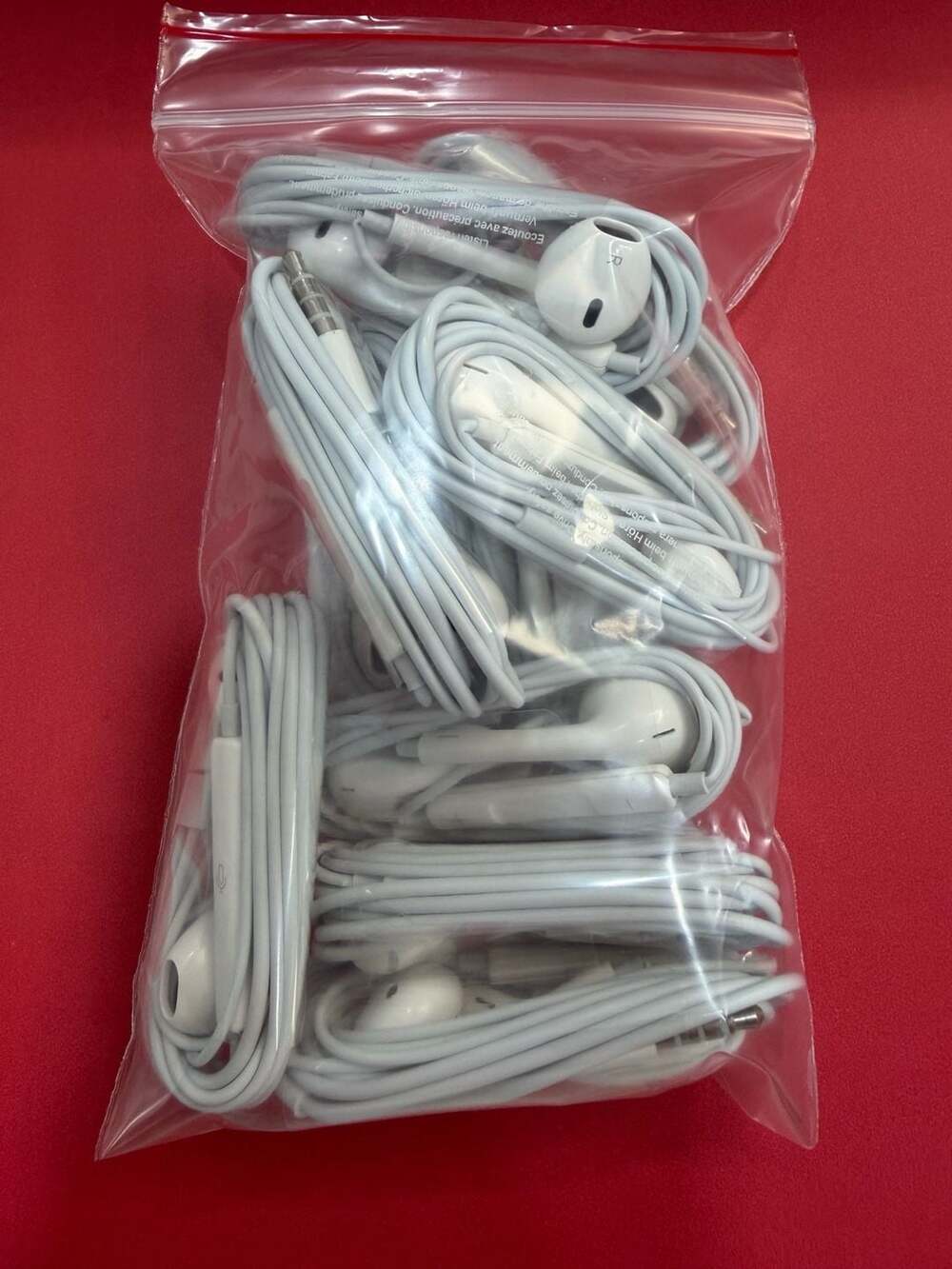 Lot of Wired 3.5mm In-Ear Earphones with Microphone